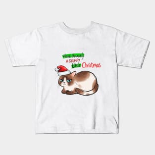 Have Yourself A Grumpy Little Christmas Kids T-Shirt